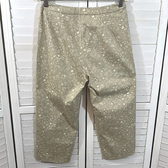 L.L. Bean Crop Pants Size 10 10R  Stretch Y2K * - Picture 8 of 10